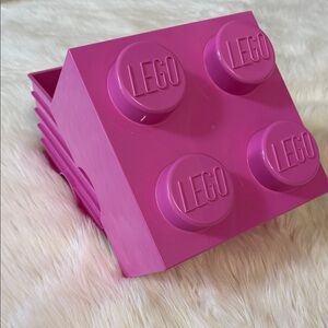 LEGO Vibrant Pink Storage Block
